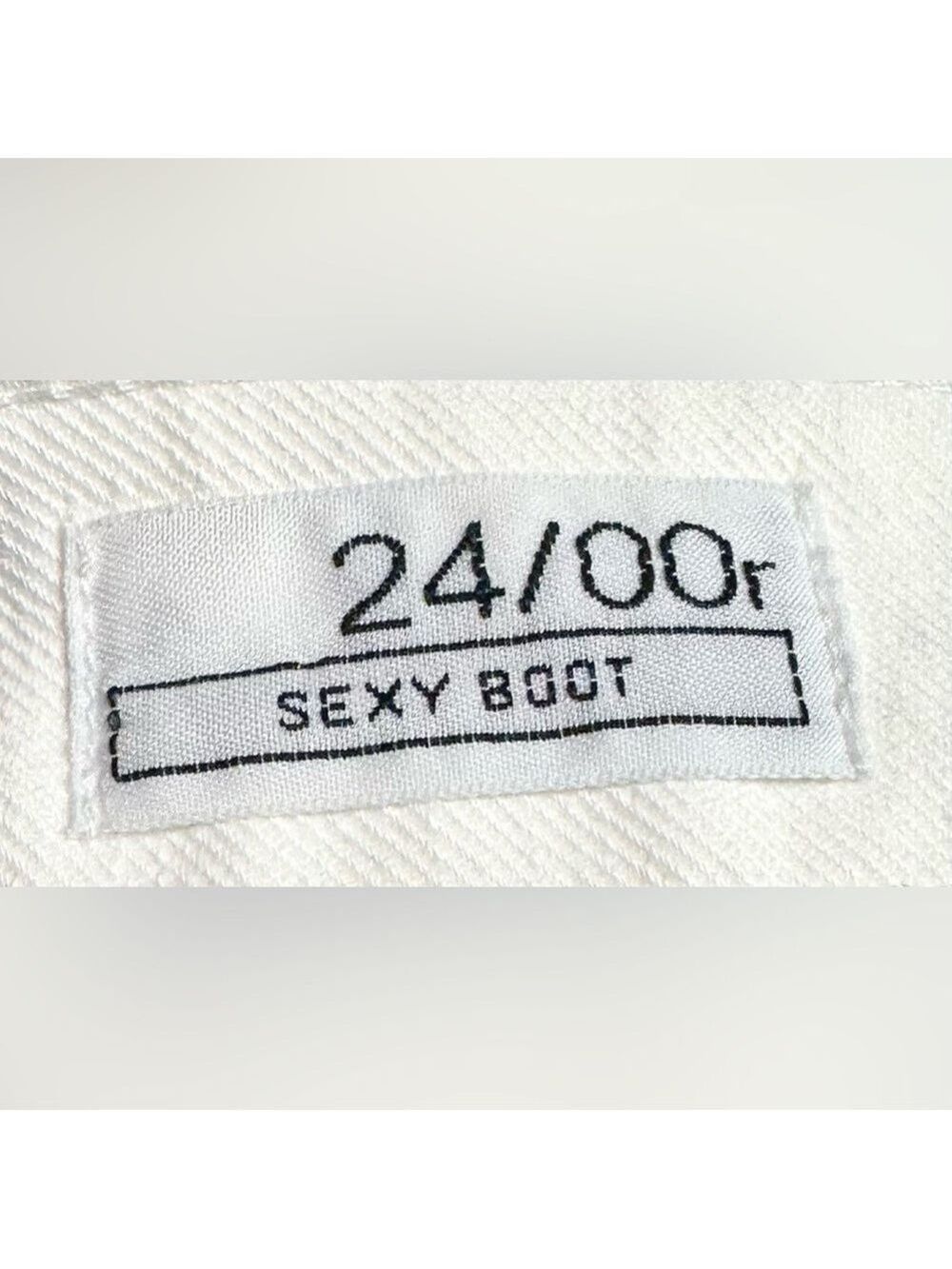 GAP 1969 Sexy Boot White Low Rise Jeans - Picture 7 of 10